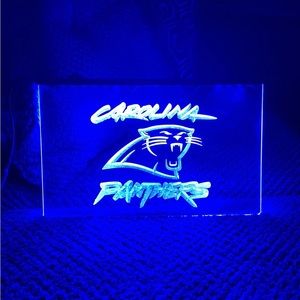 Brand new Carolina Panthers LED sign